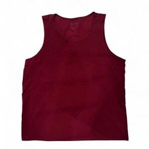 Men's Solid Burgundy Tank Top - Everyday Essential